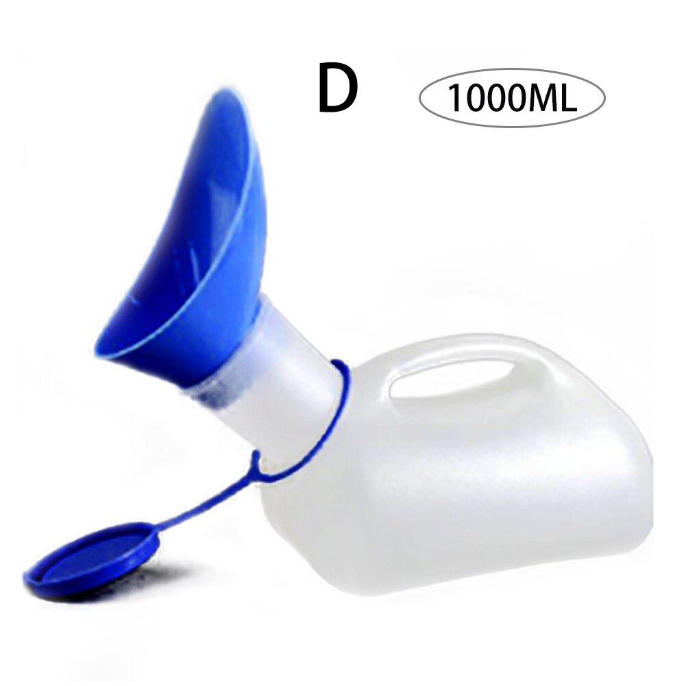 2000ml en plastique hommes en plastique chambre Pot voyage voiture toilette mâle urinoir avec couvercle Urgent Urine urinoir bouteille avec couvercle: D