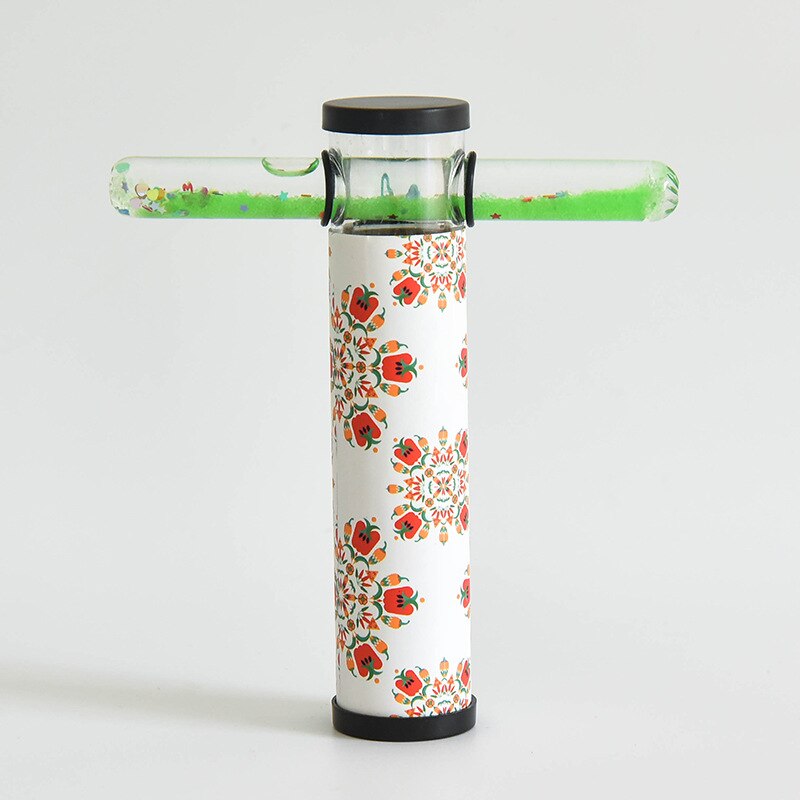 Variety of cartoon small fresh acrylic quicksand kaleidoscope educational toys: D