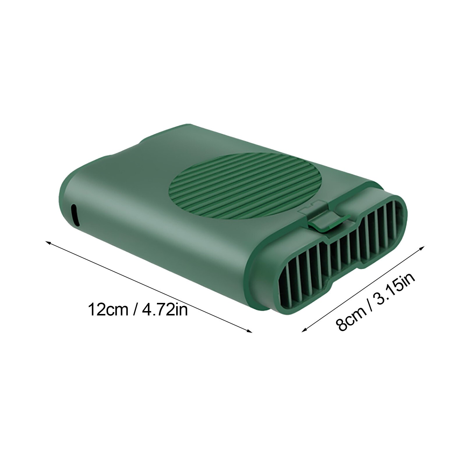 Usb Oplaadbare M8 Fan Outdoor Noodverlichting Zaklamp Draagbare Taille Ventilator Mini Handheld Fans Met Power Lange Levensduur Batterij