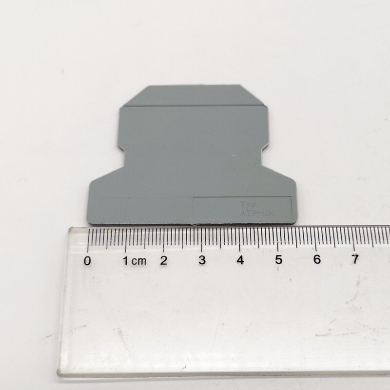10pcs Terminal Grouping End Covers ATP-UK Terminal Seperator Grouping Baffle Grouping Partitions Terminal Block Accessory