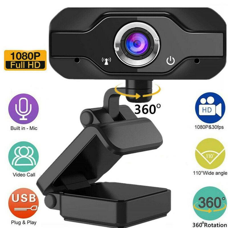 1080P Webcam 4K Web Camera Met Microfoon Pc Camera 60fps Webcam Full Hd 1080P Webcam Voor computer Webcam Voor Pc Usb Camera