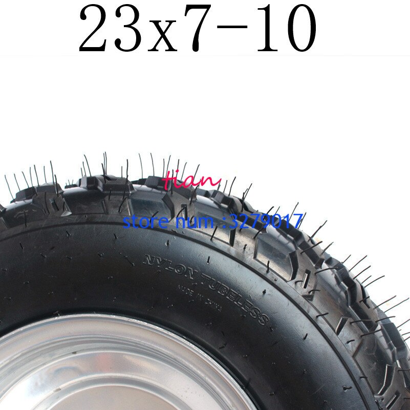 Newest High Performance GO KART KARTING ATV UTV Buggy 23X7-10 Inch Wheel Tubeless Tyre Tire