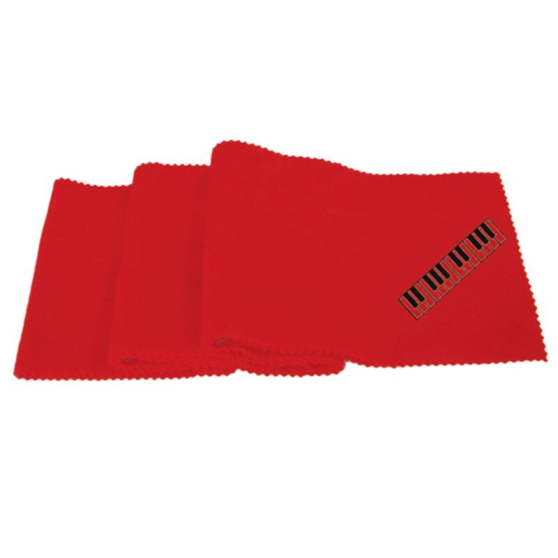 VORCOOL Protège-clavier Piano Tissu 128 * 15CM Piano Clavier Anti-poussière (rouge
