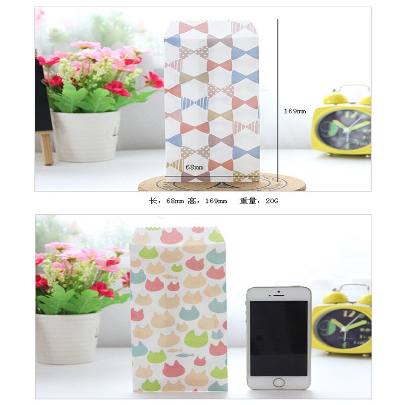 5pcs Cat Envelope School Office Students Cute Envelope Envelope Good Paper DIY Tool Greating Card Cover