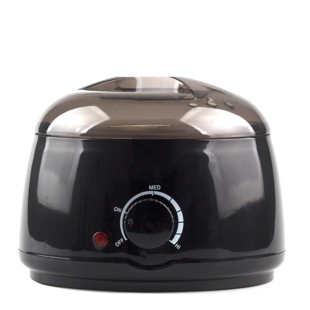 Wax Heater Warmer Wax-melt Machine Set Waxing Kit for Hair Removal Wax Beans Bead Heating Machine Paraffin Depilatory Epilator: W1 Black