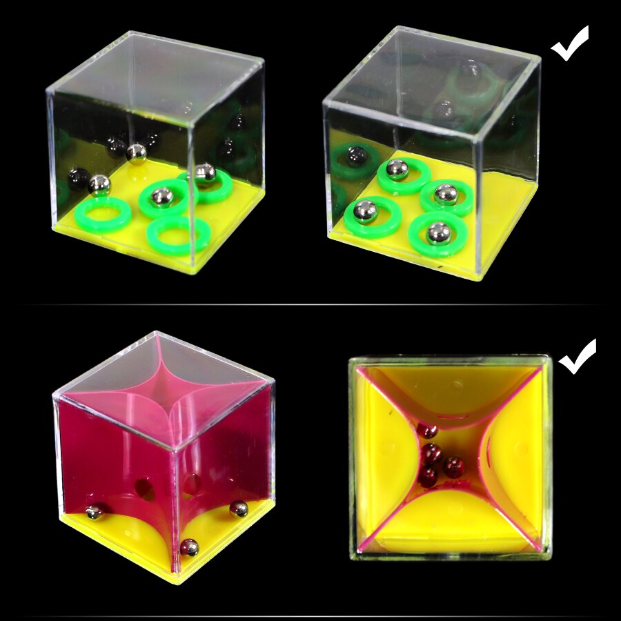 Kids Educatief Speelgoed 24 pcs Mini Ceduldspiele 3D Puzzel Doolhof Kubus Met Bead IQ Uitdaging Spel Intellect Speelgoed Voor Volwassen hand Speelgoed