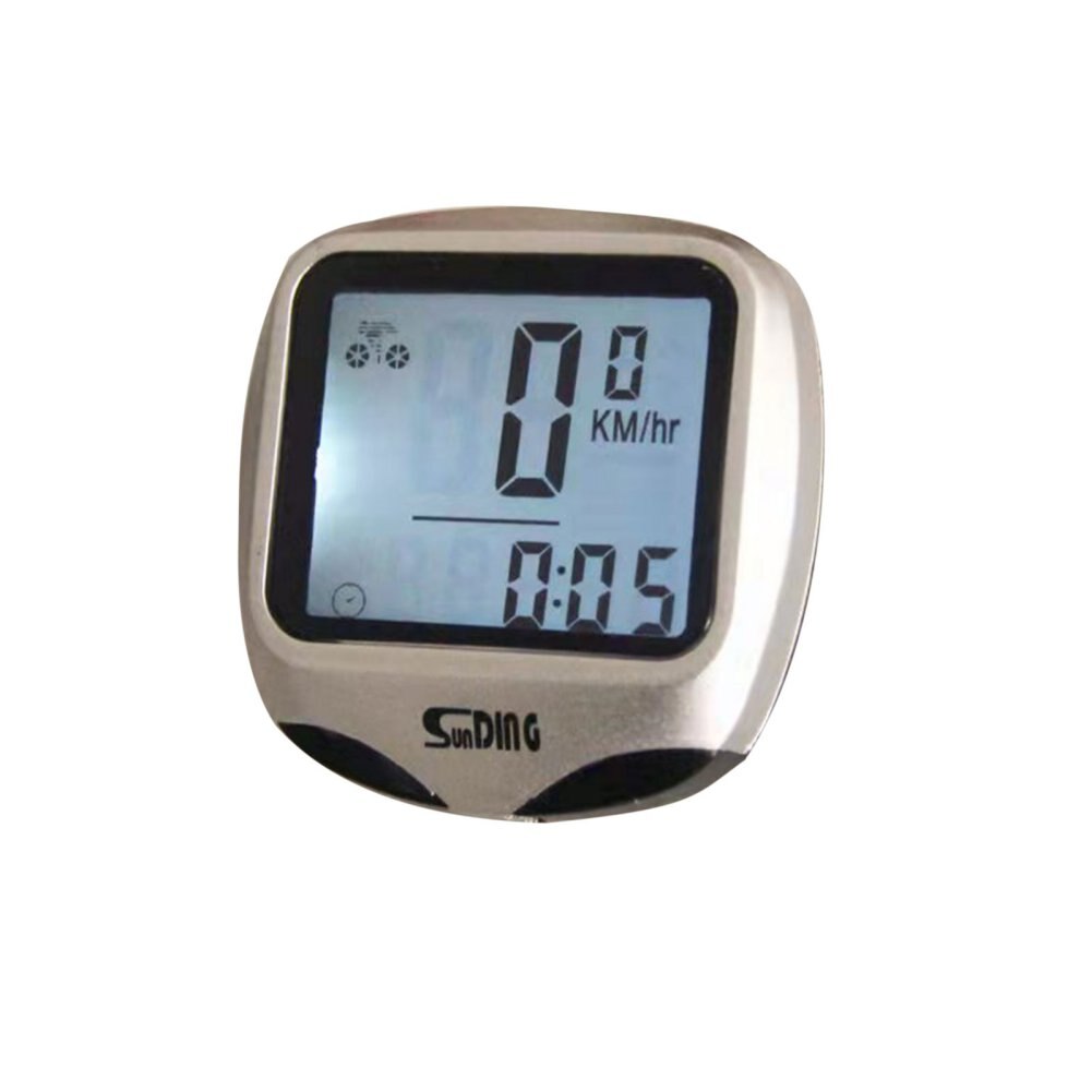 Draagbare Waterdichte Bike Snelheidsmeter Multi-Functies Wired Lluminous Fiets Computer Stopwatch Fietsen Accessoires: B