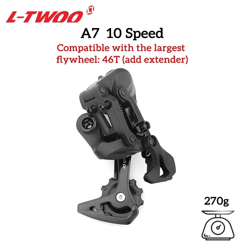 LTWOO AX/AT/A7/A5 Derailleurs Trigger Groupset 9/10/11/12S Shifter Lever Rear Derailleur Switches Compatible SRAM and SHIMANO: A7 10S RD