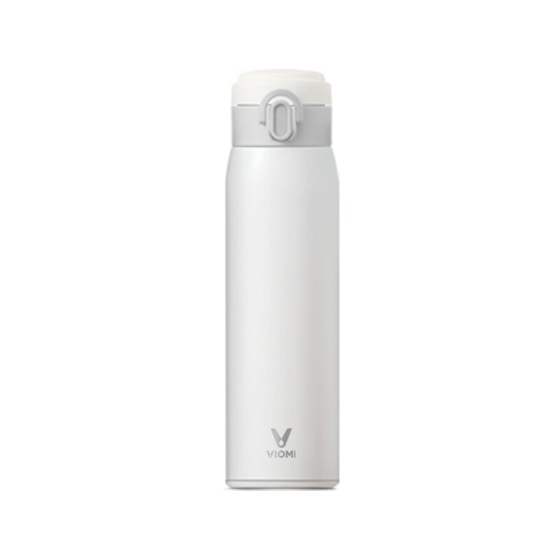 VIOMI-termo de acero inoxidable 300 de 316 ml, botella de agua, frasco al vacío, 24 horas: White