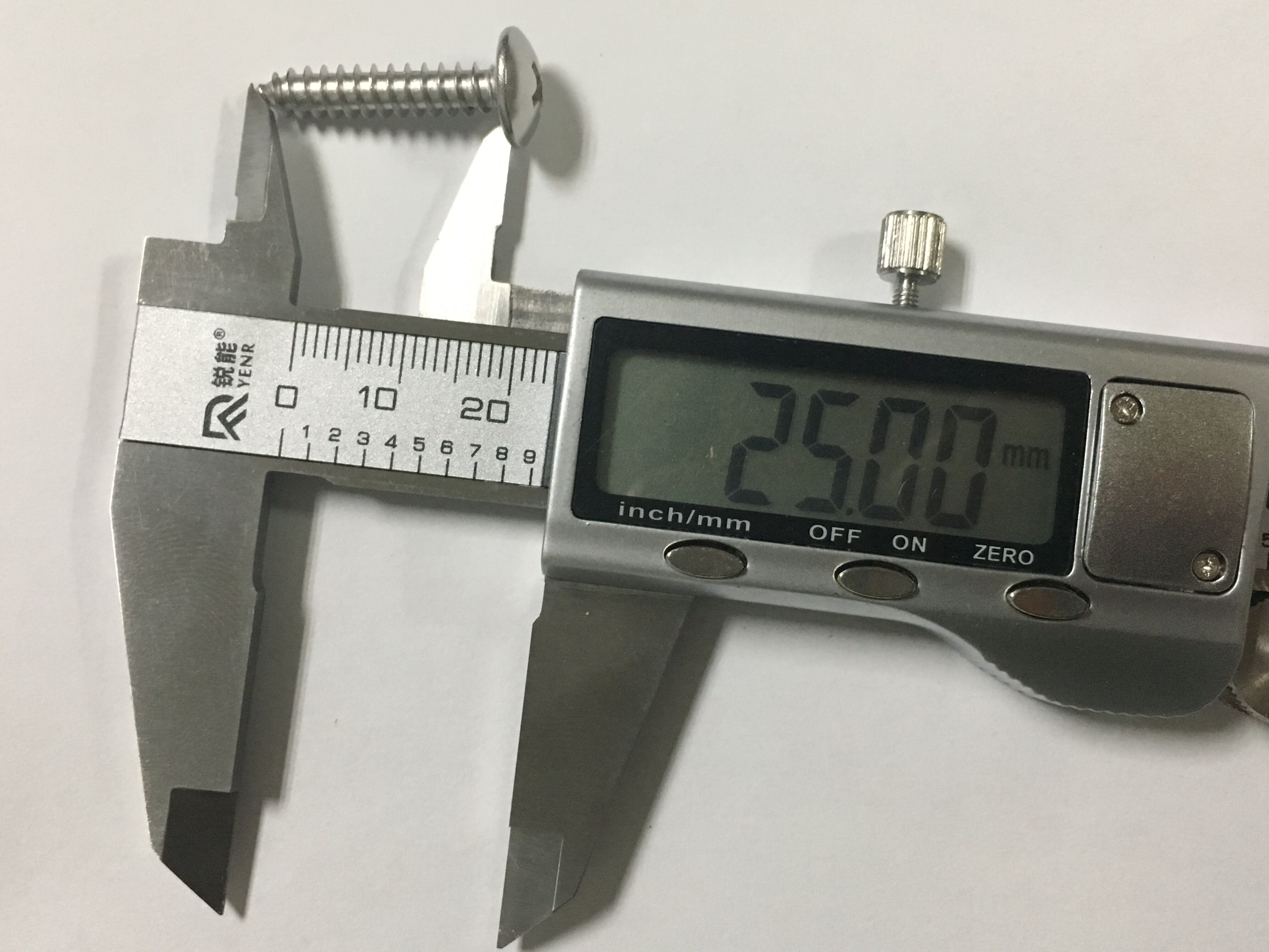 Tornillos de rosca de acero inoxidable 316, tornillo de madera con cabeza Phillips