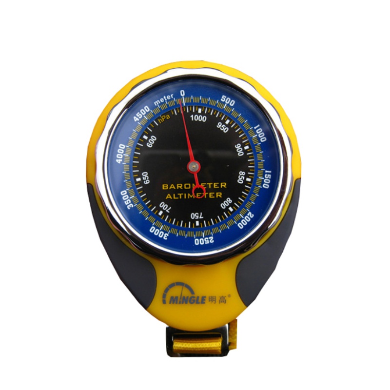 Udendørs bjergbestigning højde meter højdemåler barometer mekanisk termometer karabinhage fire-i-et termometer kompas