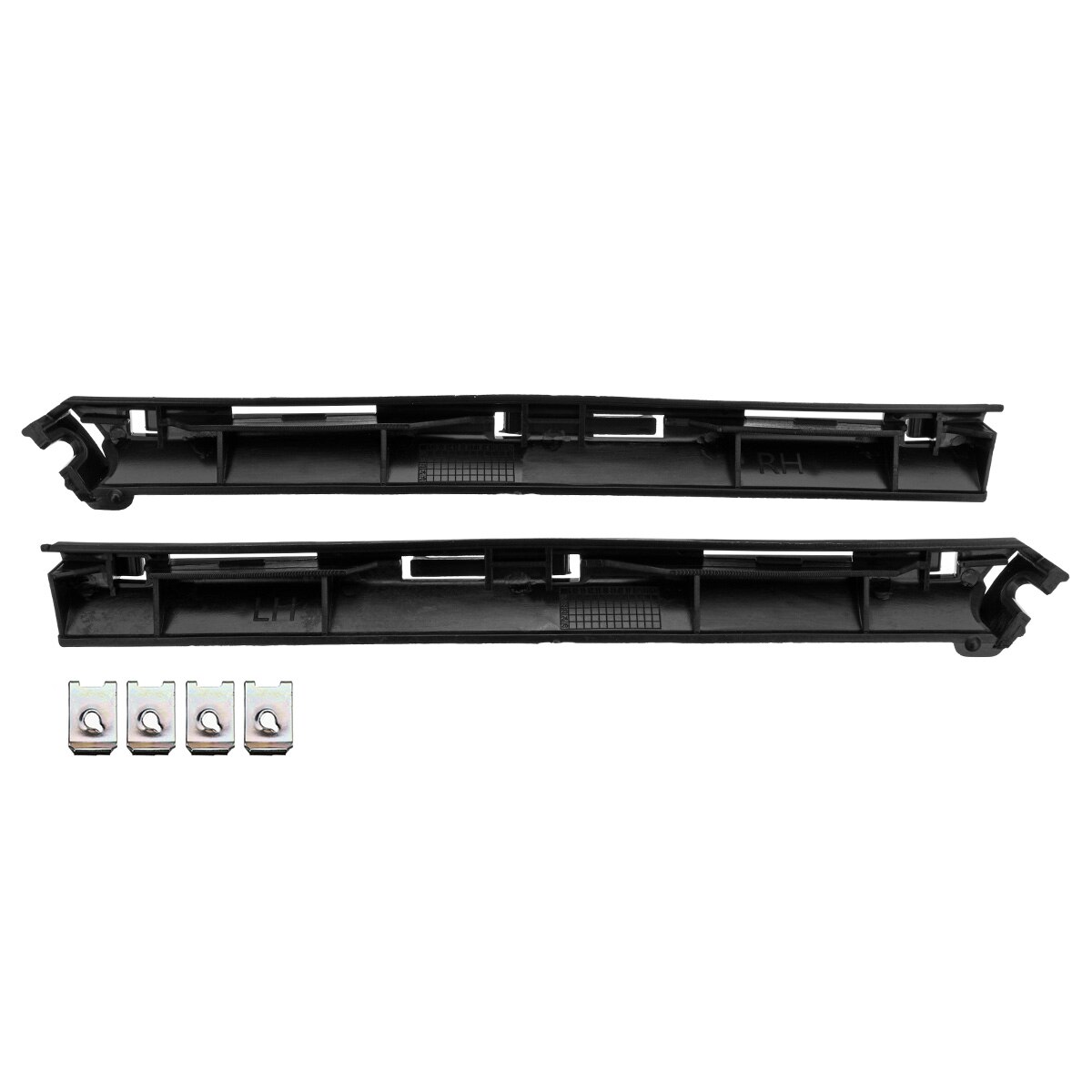 2pcs Front Bumper Bar Slides Bracket Front Bumper Lip Support Strut Brace Tie Pull Bar FOR HOLDEN COMMODORE VY &amp; VZ 2002-2007