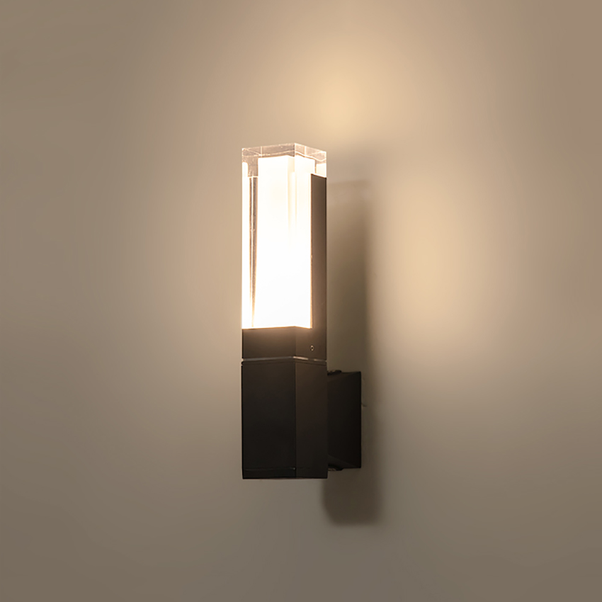 Led Waterdichte Wandlampen, Binnen-En Buitenlicht, Binnenplaats Veranda, Woonkamer, Gang, Slaapkamer Muur Schans,
