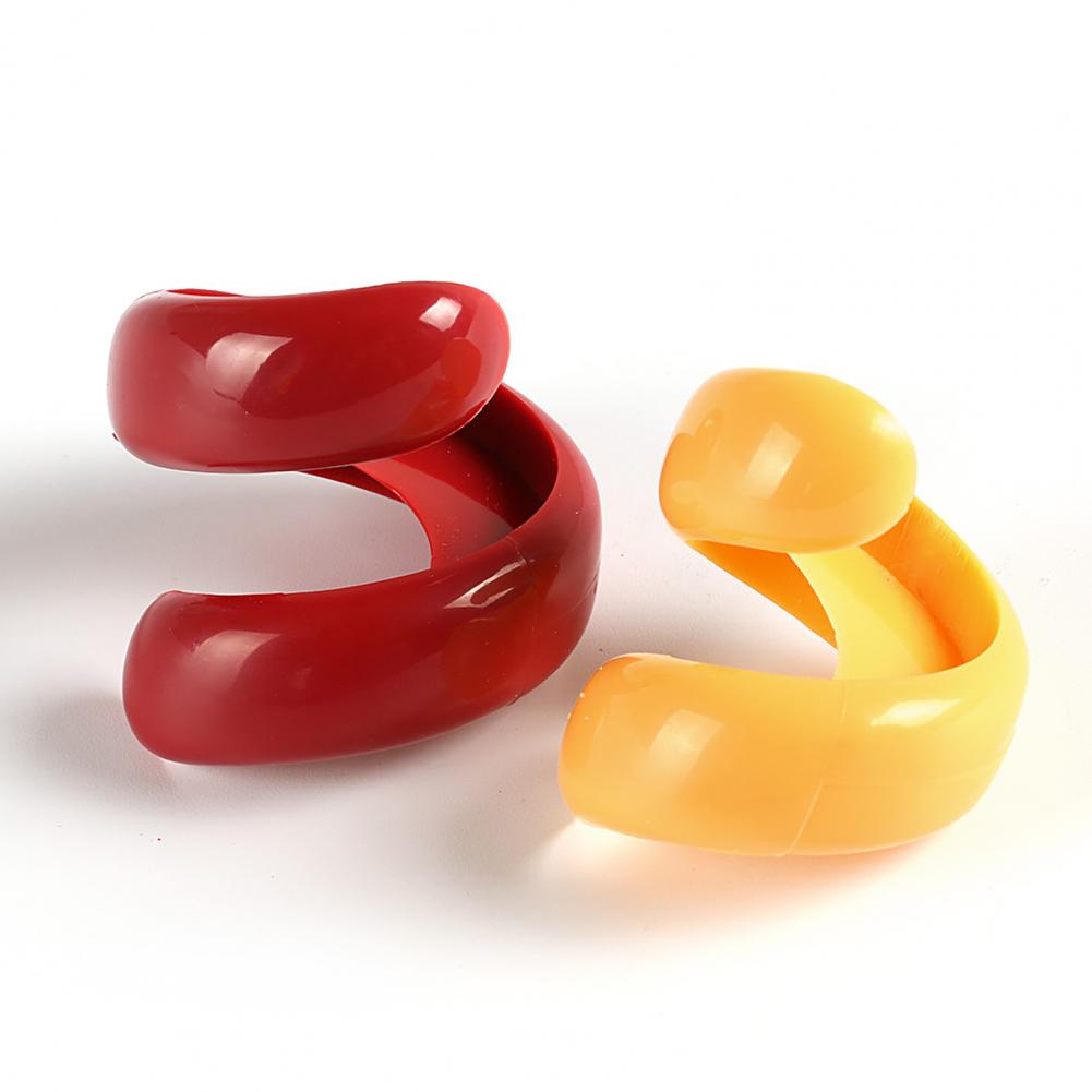 1 Set Great Sausage Spiral Cutter Food Grade Random Color Food Spiral Cutter for Restaurant Manual Sausage Cutter