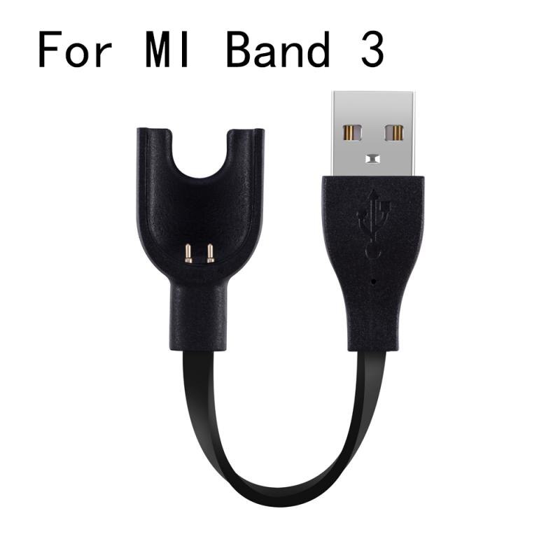 Cavo adattatore per caricabatterie per Xiaomi Mi Band 3 Miband 3 Smart Wristband Bracelet Mi Band 3 cavo di ricarica USB di ricambio