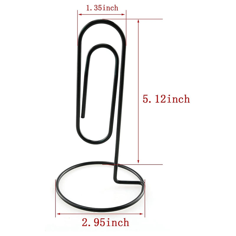 10PC Study Note Holder Office Desk Paper Clip Memo Holder, Office Accessory, Organize and Access Bills