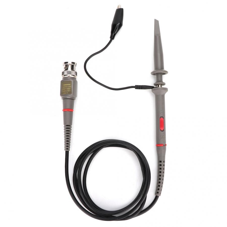 Oscilloscope Probes LA05022 Portable Accurate 20MHz Oscilloscope Probe 1x 10x Attenuation Oscilloscope Accessories