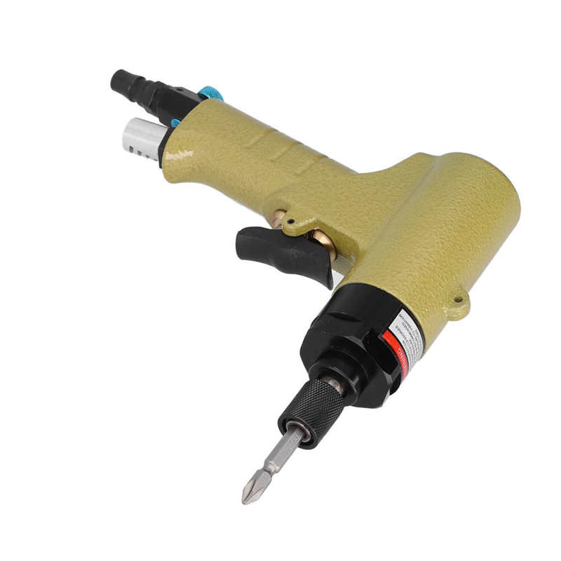 Air Screwdriver Handheld Portable Pneumatic 1/4in 10000rpm Tool Set Kit KP-805PN Pneumatic Screwdriver