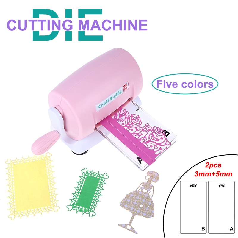 5 Colors Die Cutting Embossing Machine Practical Handcraft Home DIY Scrapbooking Craft Album Die-Cut Tool