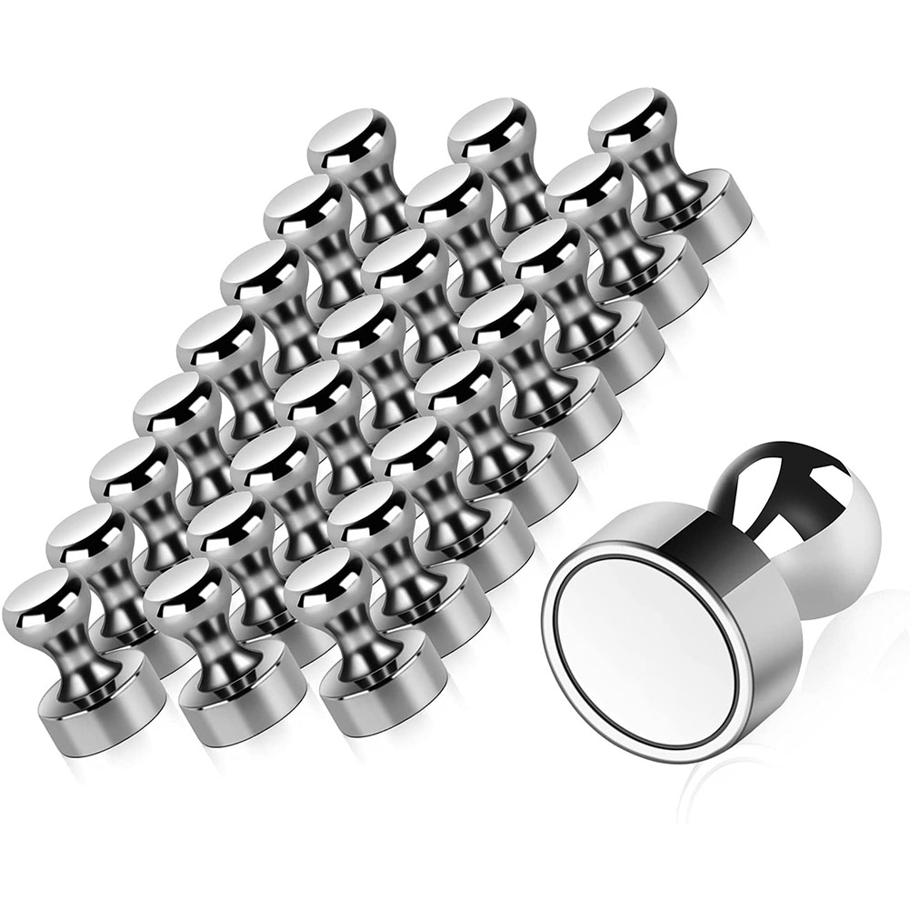 10/20x pines magnéticos imanes de neodimio Pin tablero imán para tablero imanes de cono imanes de nevera súper fuertes para herramienta de almacenamiento en el hogar