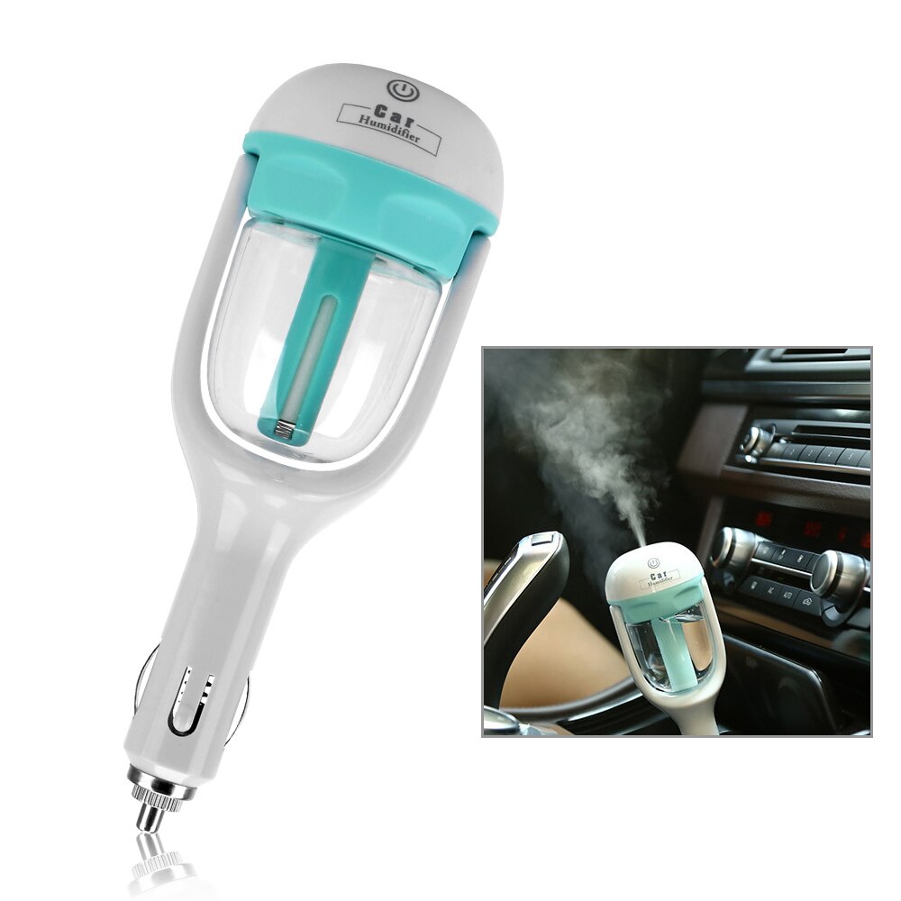 LEEPEE 12V Mini Air Freshener Essential Oil Aroma Diffuser Air Purifier Aromatherapy Mist Maker Car Steam Humidifier