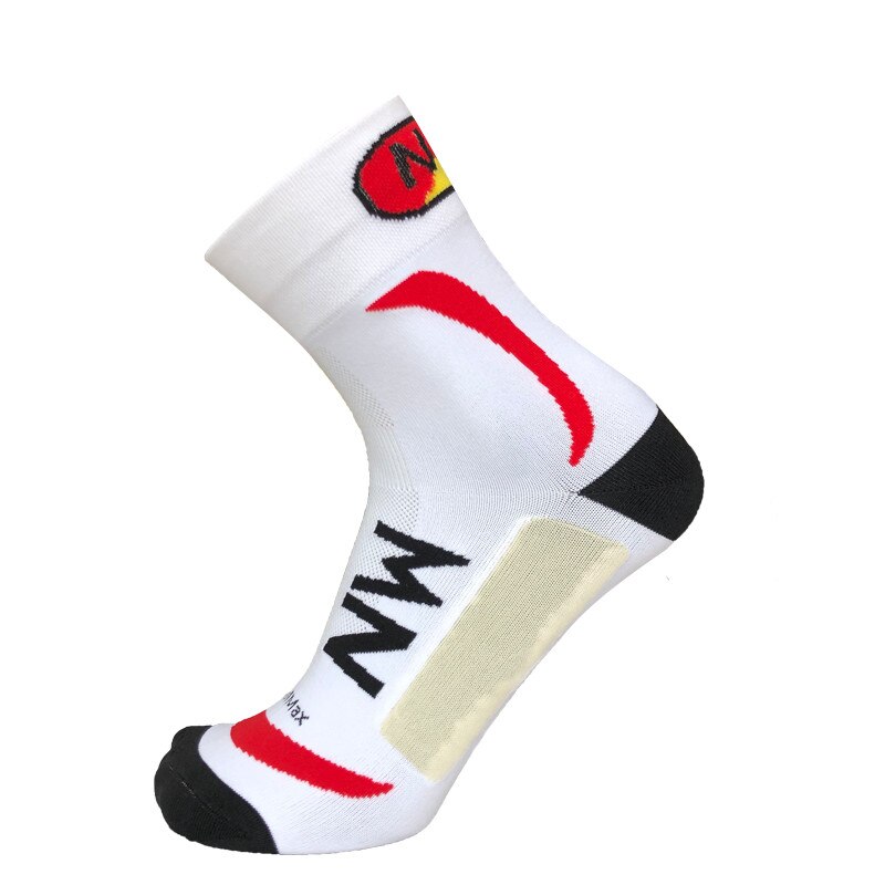 Men Sports Socks Riding Cycling Socks Running Sport Sock Summer Mountain Hiking Man Women Bike Socks Calcetines Ciclismo: 3 SE NW White