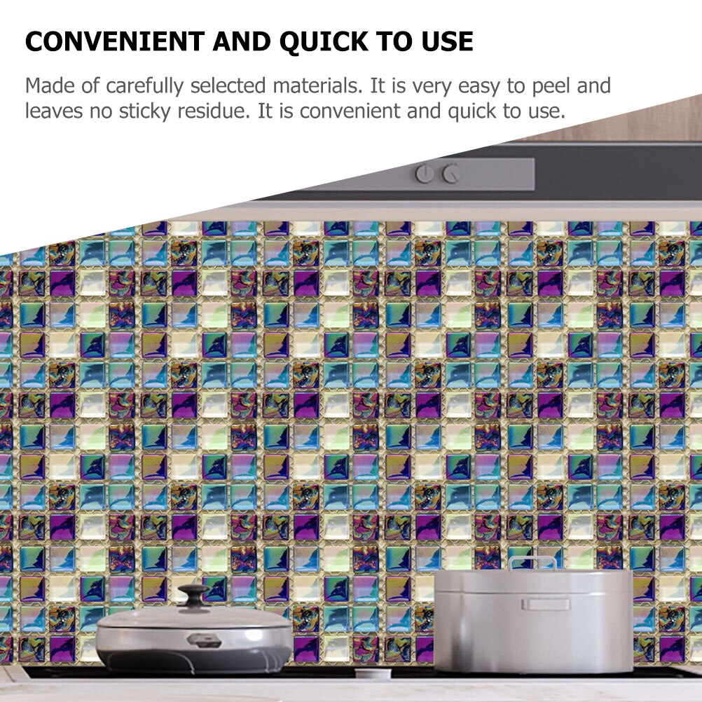 20 Sheets of Self-Adhesive Wall Stickers Indoor Wall DIY Decals Wall Ornament