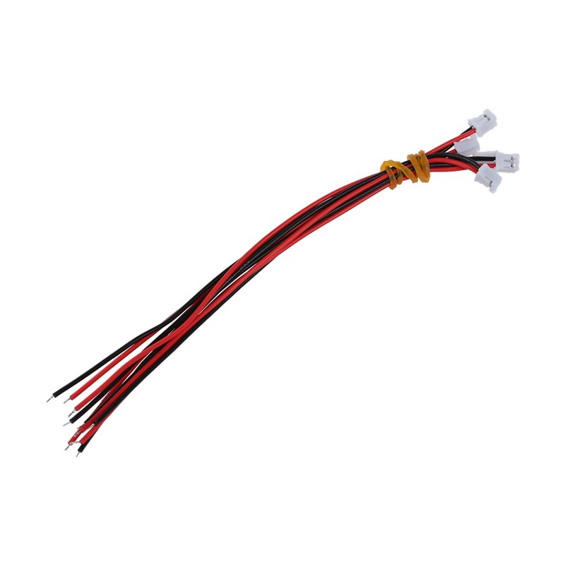 Cctv ccd kamera led-levy yksipää 2 pin liitin virtajohto 5 kpl