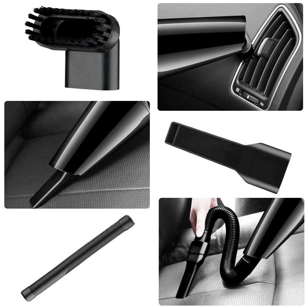 4500PA Wireless Strong Suction Car Vacuum Cleaner 120W Rechargeable Handheld Wet Dry Dual-Use Home Office Auto Cleaner