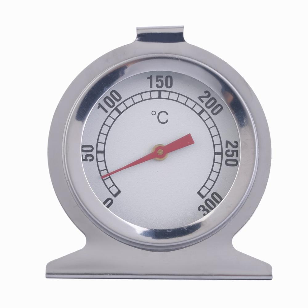 Edelstahl-Ofenthermometer Für Backofen & Grill – 5,1 Cm Zifferblatt, 50–300 °C, Ohne Batterien