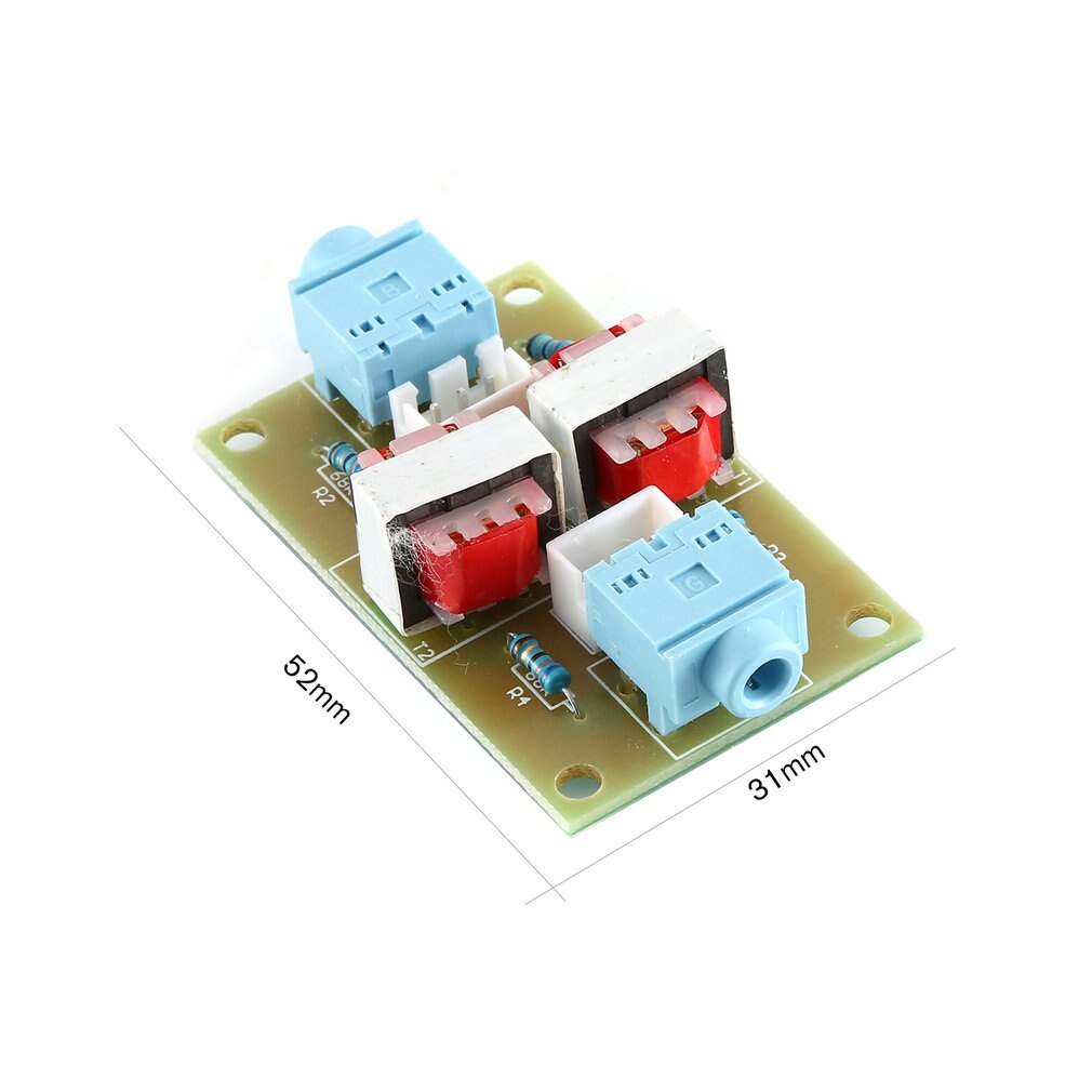 Stereo /Audio Isolator Vehicle Common Ground Suppression Interference Noise Eliminator Module Transformer Coupler XH-M372
