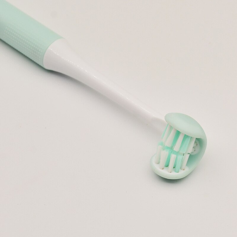 3 Sided Brush Oral Care Safety Teeth Brush Oral Health Cleaner Dental Clean Toothbrush: Blue