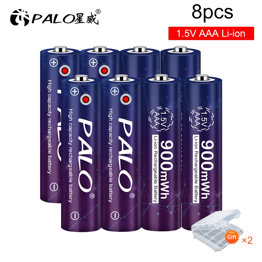 Palo 100% Originele 900mWh 1.5V Aaa Polymeer Aaa L... – Vicedeal