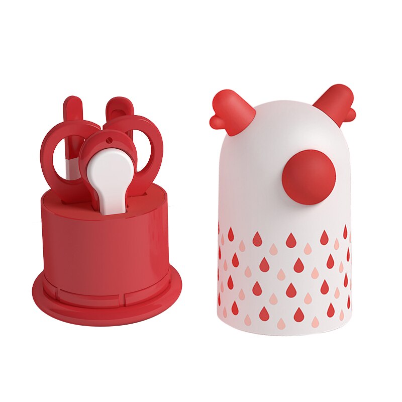 4pcs Baby Boy Girl Nail Clipper Set Safety Scissors Newborn Infant Child Anti-pinch Nail Clipper Manicure Tools