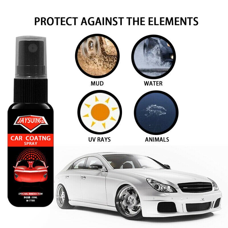 Ceramic Coating Car Coating Paint Care Nano Hydrophobic Coating Waterproof High Gloss Shine Liquid Polish Wax 30ml/50ml