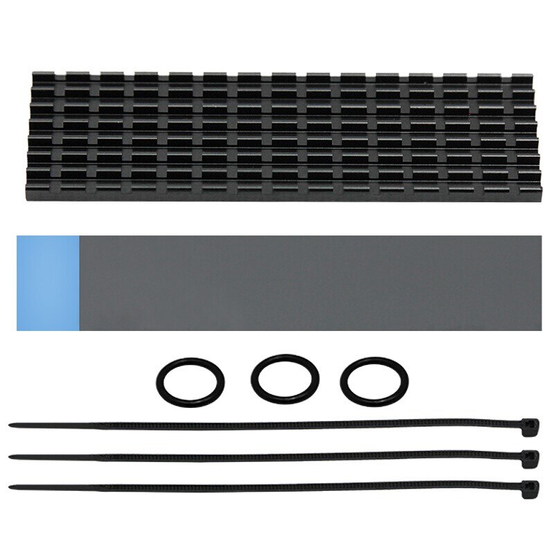 Laptop M.2 Koellichaam, Nvme SSD Koperen Koellichaam voor 2280 M2 SSD-laptop Met Nano-thermische Pads Laptop M.2 Koellichaam, Nvme SSD Koperen Koellichaam voor 2280 M2 SSD-laptop Met Nano-thermische Pads