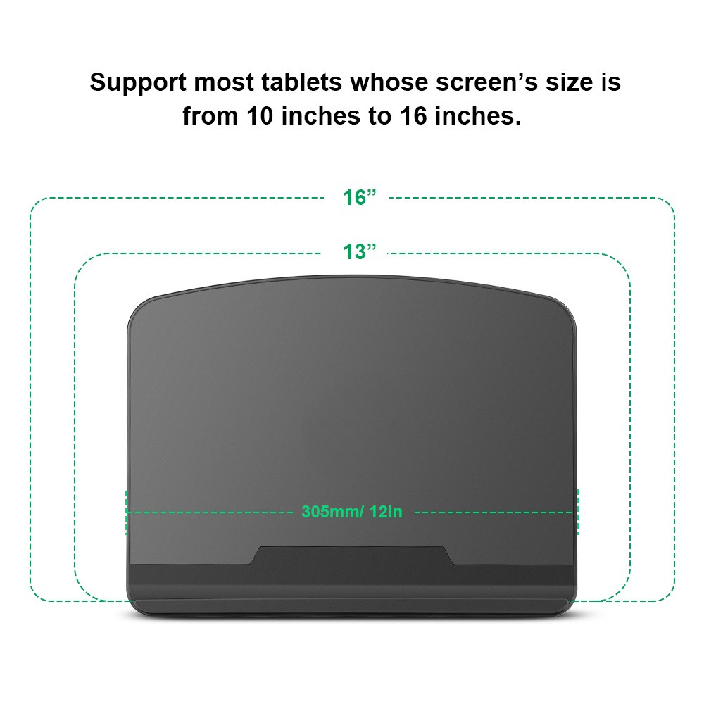 Soporte ajustable plegable para pantalla de tableta de dibujo Parblo PR100 de 10-22 pulgadas, soporte portátil para tableta gráfica/portátil/Ipad