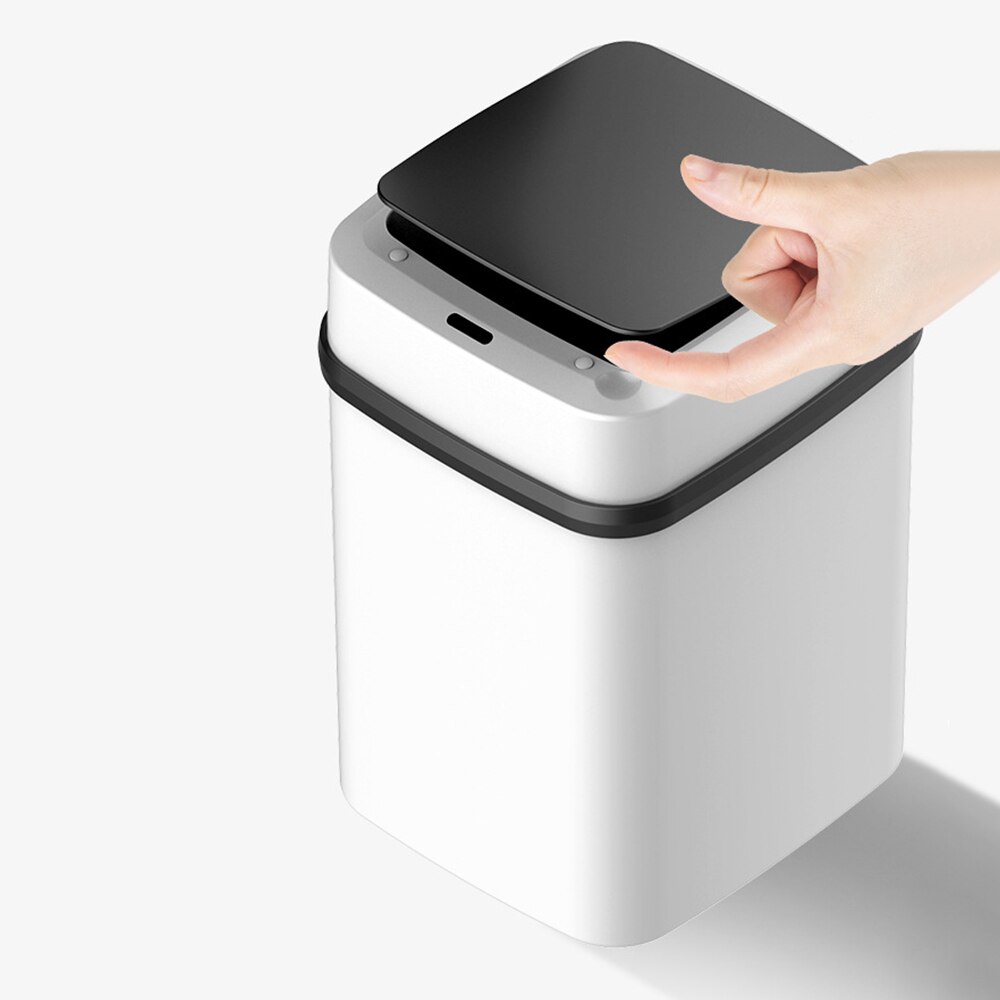 Automatic Touchless Kitchen Trash Can Wide Opening Sensor Eco-friendly Waste Garbage Bin Automatic sensor with lid trash can