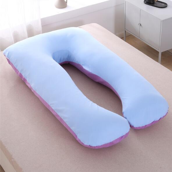 Mamma gravid sovestøttepute barsel multifunksjon u form pute avlastningspute myk 60*110cm yyf 004: Yyf 004o