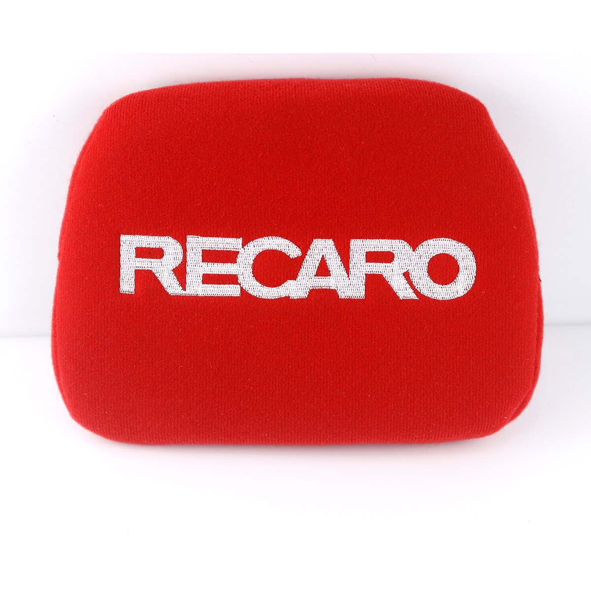 1X JDM BRIDE Racing Tuning Pad For Head Rest Cushion Bucket Seat Racing: Head Pad Red-recaro