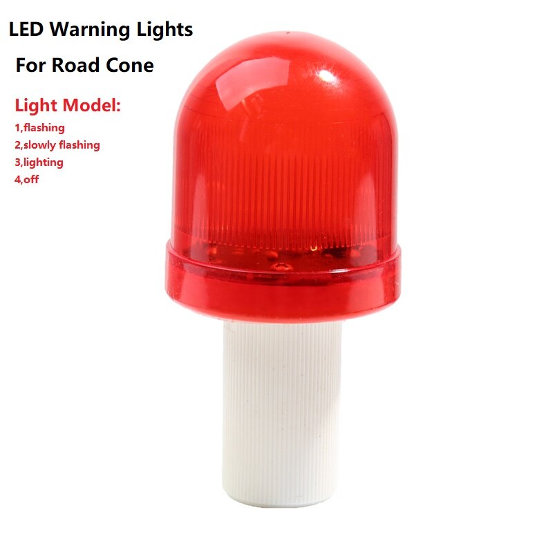 Construction Roadblock Traffic Flashing Warning Light Cone Lamp