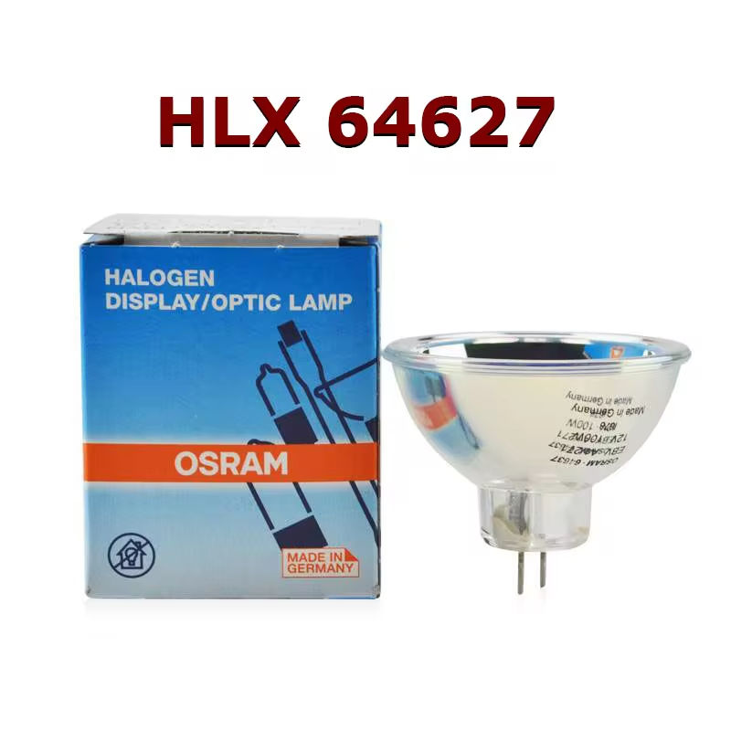 Original Osram HLX 64627 Xenophot 12 V 100 W EFP Halogenlampe LIF A1/231 Mikroskop Endoskop Lichtquelle GZ6.35 Reflektorlampe