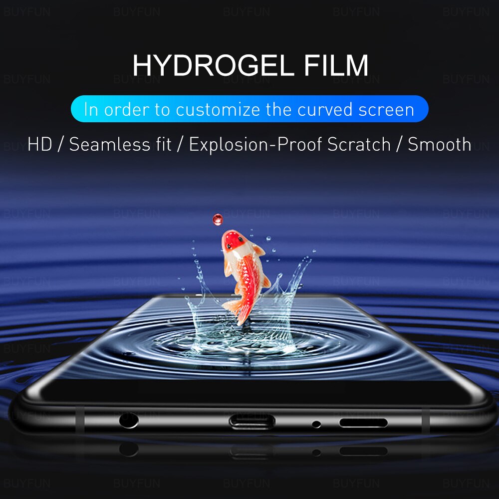 2Pcs Hydrogel Film Voor Oppo Realme Gt Gtneo Neo2 Master Gt Explorer Gt Neo Master Screen Protector Beschermende Film 6.43 &quot;RMX2202