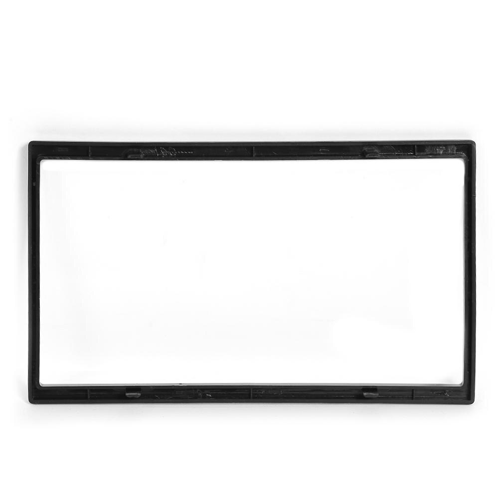 Car Stereo Radio Frame Universal 2 Din Frame Car Stereo Radio Fascia Panel DVD Player Trim Kit