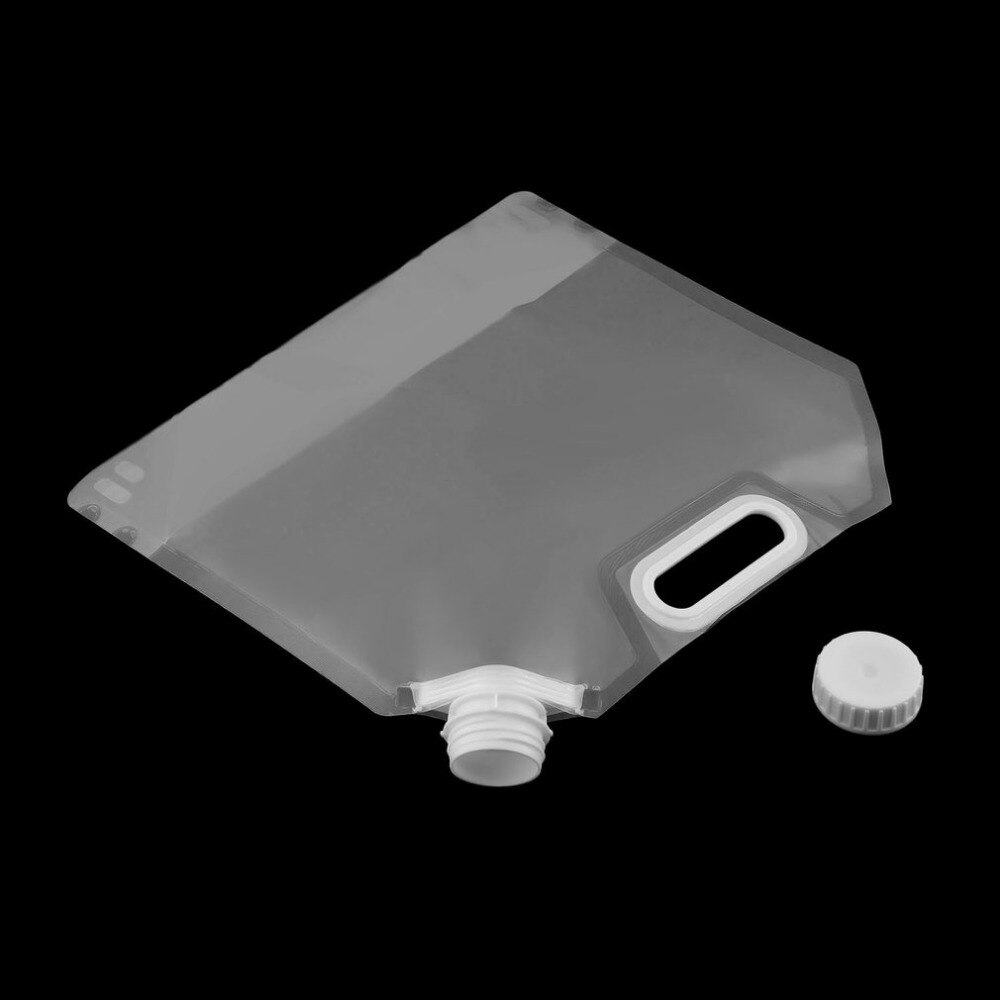 5L Protable Folding Water Storage Bag Emergency Liquid Storage Water Bag Camping Collapsible Liquids Container