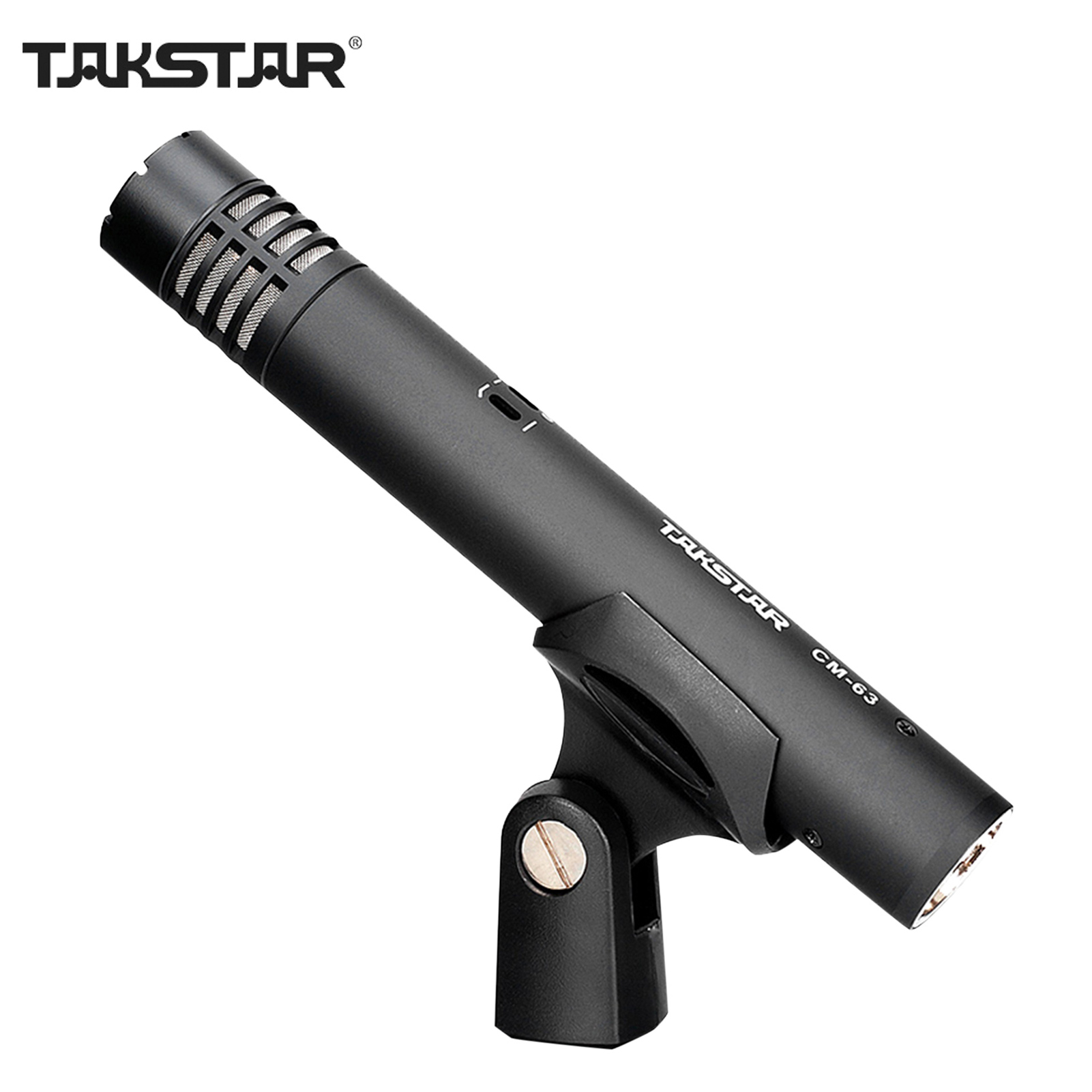 TAKSTAR CM-63 Diaphragm Condenser Microphone Moisture Resistant XLR Cardioid Microphone for Studio Recording Mic: Default Title