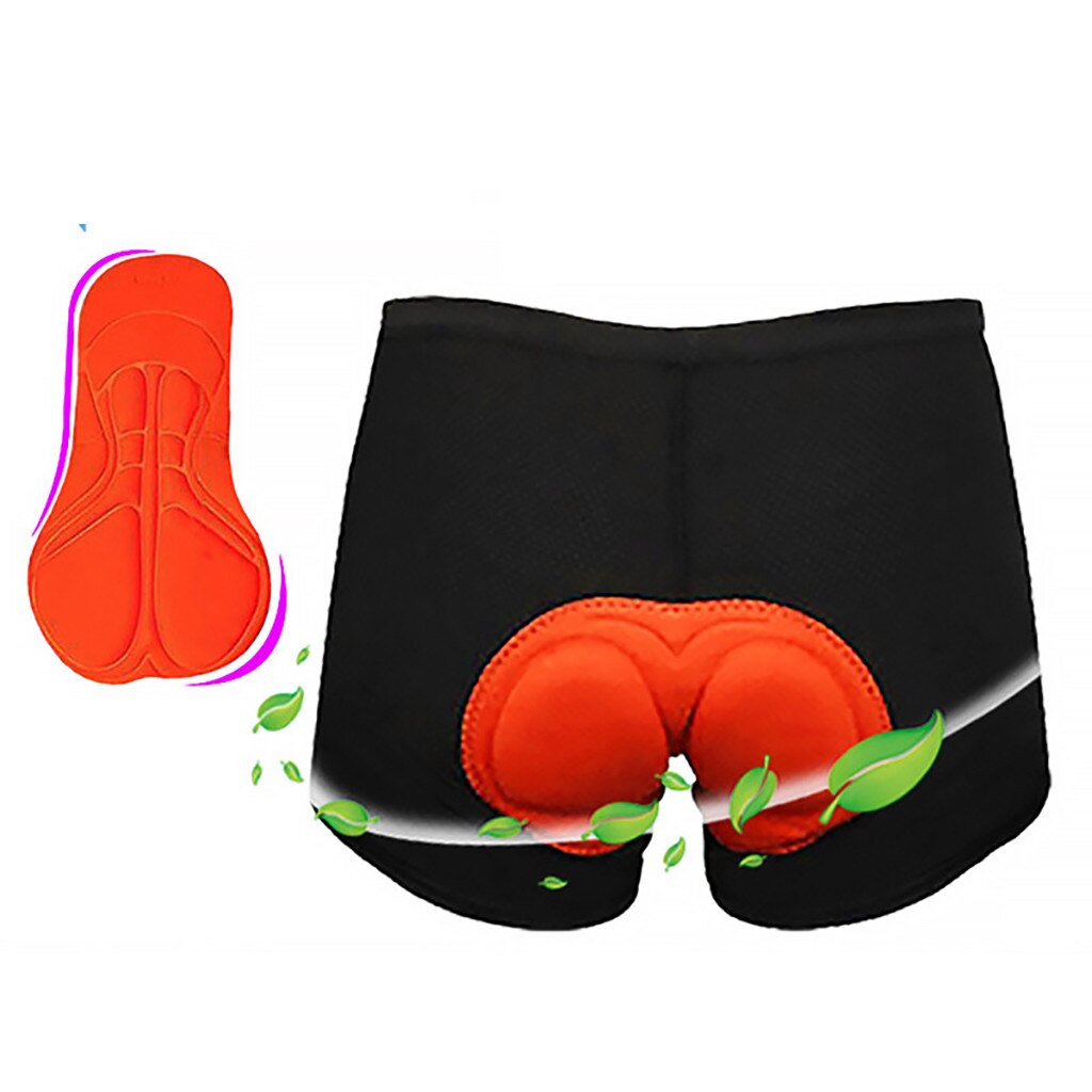 Cycling Shorts with Soft Pad Unisex Bicycle Cycling Comfortable Underwear Silica gel Padded Bike Short Pants shorts#y4