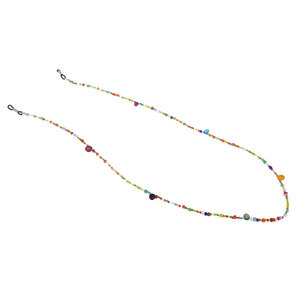 Acryl Kralen Kralen Lenzenvloeistof Ketting Sunglass Houder Ketting Anti Slip Haken Houder Keeper Lanyard Ketting Voor Bril