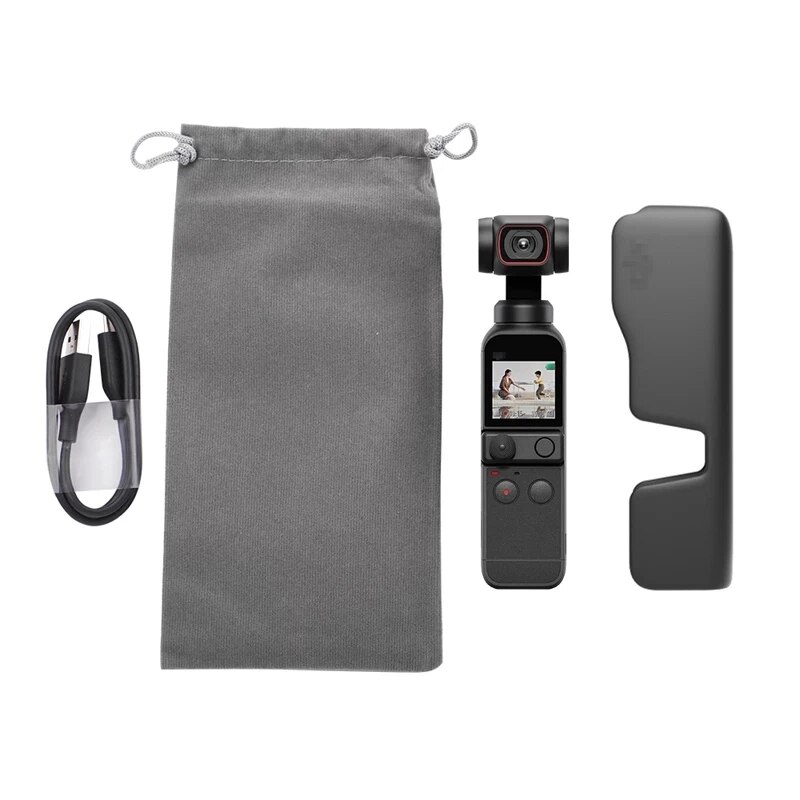 Carrying Case Protect Travel Bag Tiny Storage Bag for DJI Osmo Pocket 2 Handheld Gimbal Camera Stabilizer Organizer