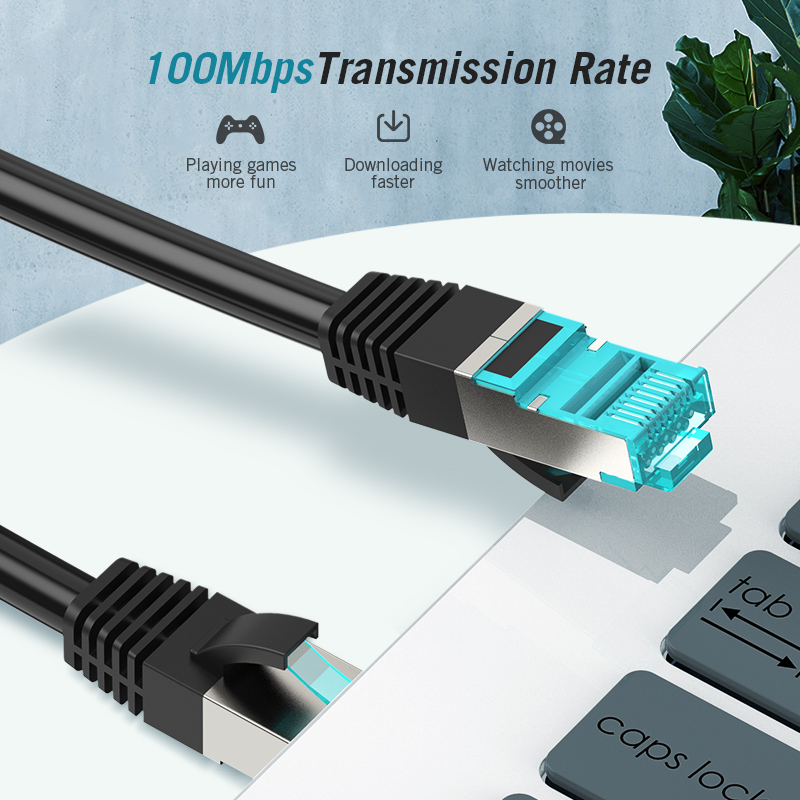 Vention Ethernet Cable Cat5e Lan Cable Cat 5 RJ45 Network Patch Cable 1m 2m 3m 5m 10m 15m 20m 40m 50m For Computer Router Cable